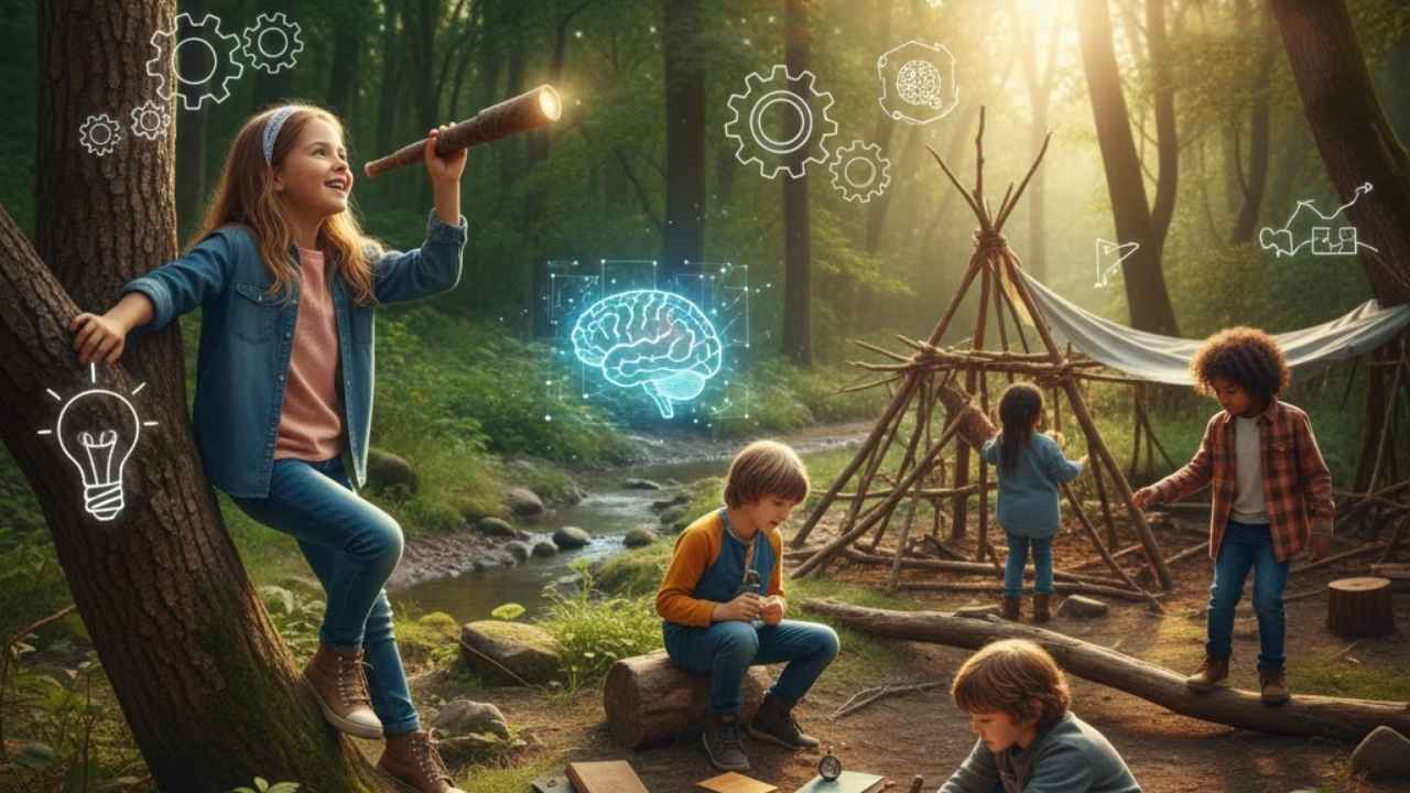 How Adventure Play Boosts Cognitive Development?